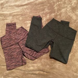Lululemon Wunder Under High Rise 7/8 length.